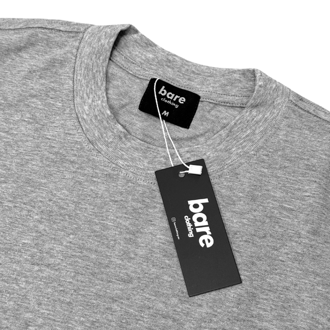 Boxy Blank T-Shirt - Grey