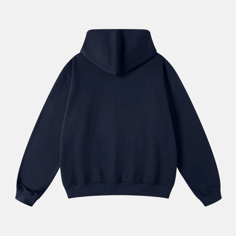 Heavyweight Oversized Hoodie - Navy