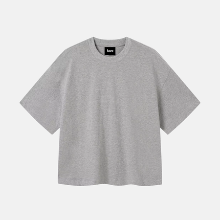BARE Boxy Tee - Grey
