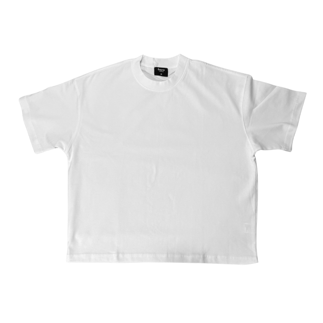 Boxy Blank T-Shirt - White