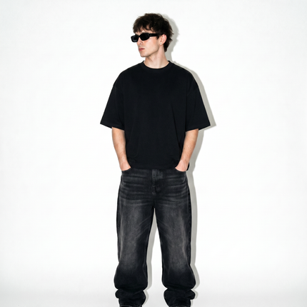 BARE Boxy Tee - Black