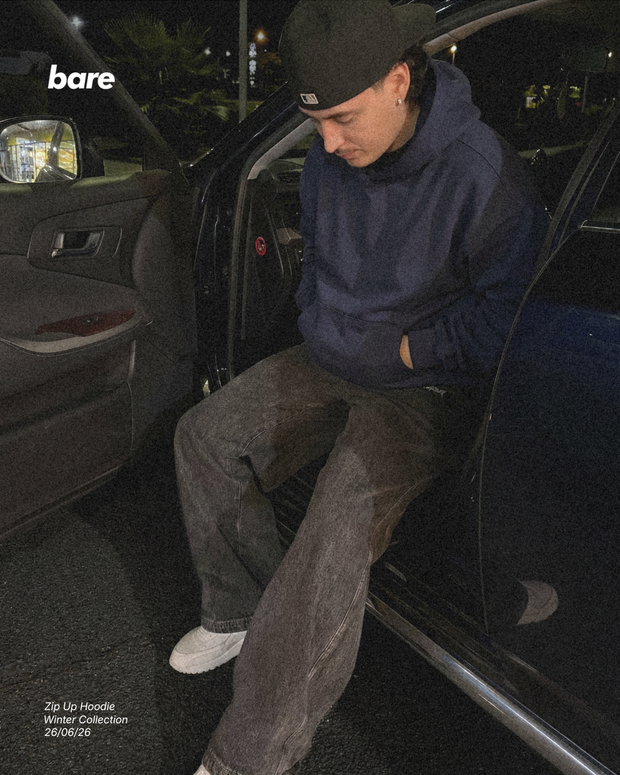 Navy Oversized Hoodie