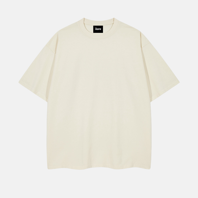 Heavyweight Oversized Tee - Off White