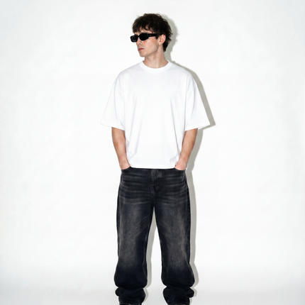 BARE Boxy Tee - White