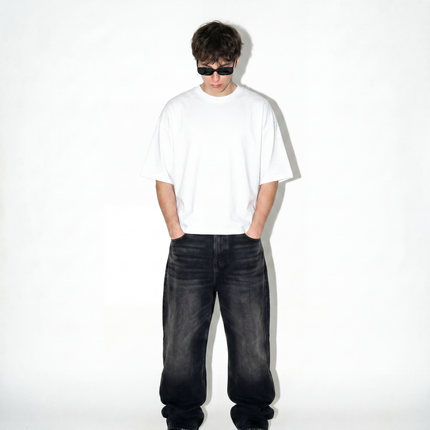 BARE Boxy Tee - White