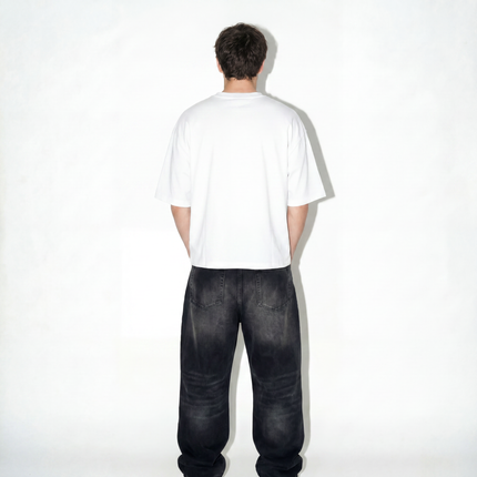 BARE Boxy Tee - White