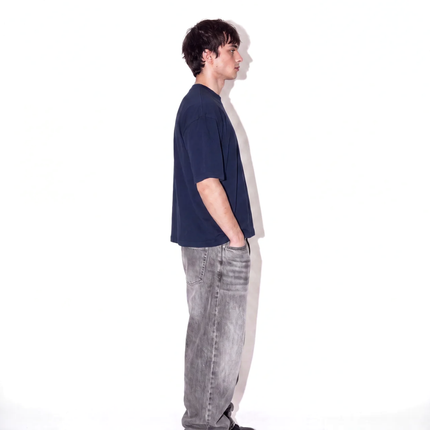 Heavyweight Boxy Tee - Navy