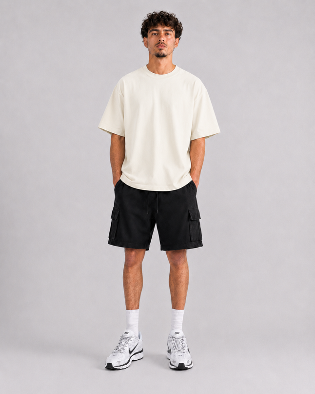 Heavyweight Oversized Tee - Off White