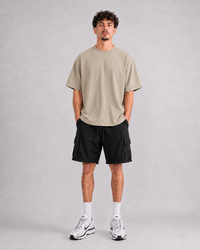 Heavyweight Oversized Tee - Sandy