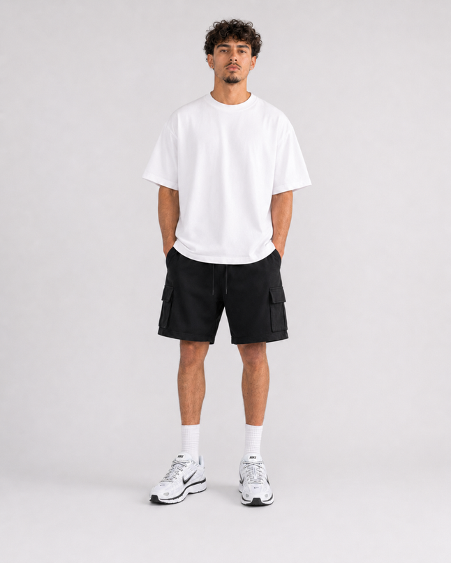 Heavyweight Oversized Tee - White