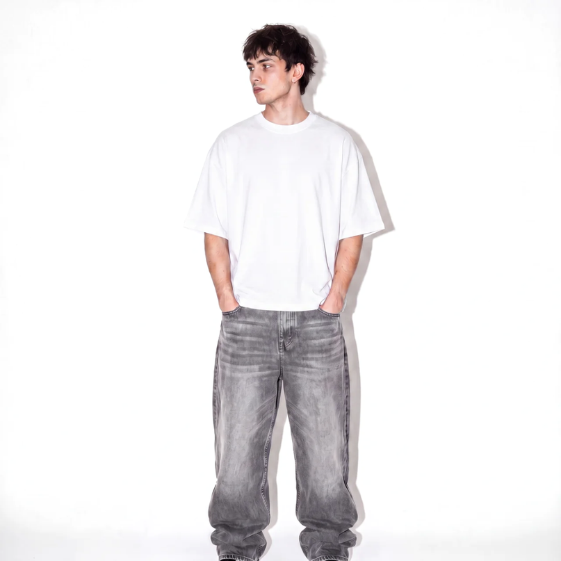 Heavyweight Boxy Tee - White