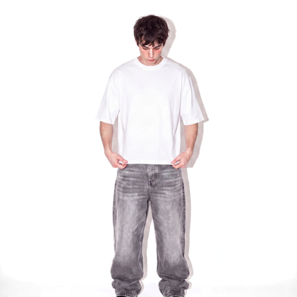 Heavyweight Boxy Tee - White